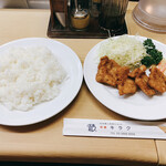 洋食 キラク - 特売メニューの豚フライライス／サービスカツライス　1000円
