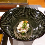 鮨匠 のむら - 真鱈の白子とシャリの炙りリゾット 