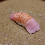 鮨匠 のむら - 歯鰹のハラミ(開聞岳沖産、2.7kg、朝〆)  