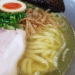 塩そば専門店 桑ばら - 秋刀魚香油の塩中華そば