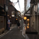 京の居酒屋 ぽんと - 先斗町の風景