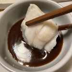 ご馳走 青柳 - あん肝、八丁味噌、お酢などで作る友酢は絶品！