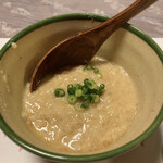 ご馳走 青柳 - あんこうの旨味が超濃厚な雑炊です