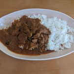 エリックサウス - 青唐辛子のラムカレー（辛さ４）（680円）