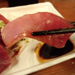 大衆居酒屋　末廣屋 - マグロ刺身　リフト