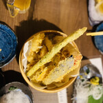 米福 - 天ぷら盛り合わせ