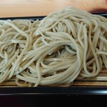乙蕎麦 - 新蕎麦せいろアップ  腰が強くて滑らかな喉ごしの良いお蕎麦