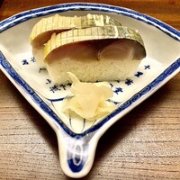 木山 - 鯖の棒鮨～鯖寿司大好きな逸品。鯖の身の厚さと酢の塩梅が絶妙で京都らしい味わい。