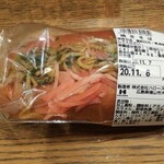 焼きたて工房 ハローズ大門店 - 焼きそばドッグ(税抜)125円　(2020.11.07)