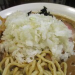 麺屋 葵 - ミジン玉葱