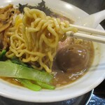 麺屋 葵 - 中太ちぢれ麺