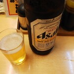 Tachinomi Ichi - 瓶ビール アサヒ430円です