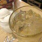 太陽ホエール - いきなりメガハイボール、アズマのバナナサワー