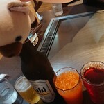 お好み焼・鉄板焼 ファミリー居酒屋 偶  - エア乾杯