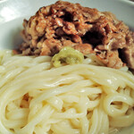 手打ちうどん ぶれーど・う - ワサ肉バーナー