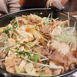 谷中の雀 - 松茸すき焼き