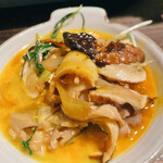 谷中の雀 - 松茸すき焼き