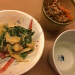 御料理 めなみ - てっぱい＋切り干し＋徳次郎さん