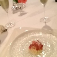 ソラメントゥーノ - 前菜の、生ハムとカッペリー二