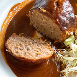 とわいらいと - 【2020年10月】ハンバーグの断面。