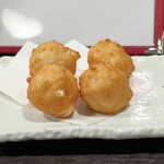 つかふき屋 - 百合根のとり揚げ