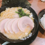 町田商店 - 塩チャーシュー麺　ライス