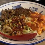 西安麺荘 秦唐記 - ビャンビャン麺　全盛り