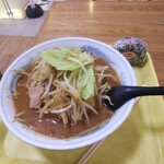 中みそ - みそラーメン 中(1玉)
            明太子おにぎり