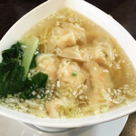 中国菜庵 鳴 - 海老ワンタン麺（950円）