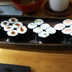 玄海鮨 - トロ鉄火巻 氷柱巻  カンピョウ巻  ネギ巻