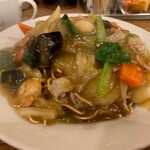 南海飯店 - かたい焼ソバ