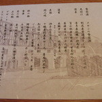 ラビスタ大雪山 - お品書き