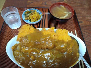 まつもと食堂 - 流石にボリューム満点。旨い! ご飯1合位あるかも？