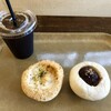 Bakery Old Kitchen Organic - クリームグラタンパン、あんぱん＆アイスコーヒー