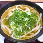 丸亀製麺  - かけうどん(並)￥300　2020.10.23