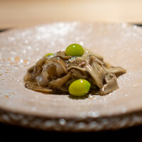 波濤 - 福井九頭竜の天然舞茸 淡路の鱧 銀杏