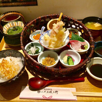 銀座米料亭 八代目儀兵衛 - かご盛り銀シャリ御膳