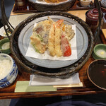 天ぷら・和食 醍醐 - 天ぷら定食（竹）！