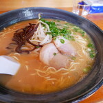ラーメン焼肉 京 - 麺二玉使用、大盛ラーメン