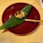 銀座 しのはら - 焼き栗きんとん