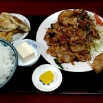 丸竹食堂 - 焼肉定食