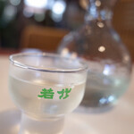 そば所よし田 - 初亀（日本酒）