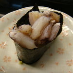 金寿司 - シャコの爪肉