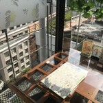 Kuwan chai taishokudou - 9階の席から見下ろす風景