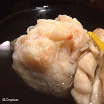 御料理 寺沢 - 毛蟹真薯