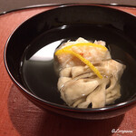 御料理 寺沢 - 毛蟹真薯の椀