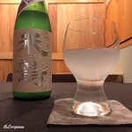 御料理 寺沢 - 米鶴 純米酒のにごり