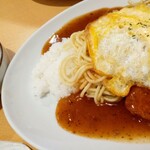 スパゲティ コモ - 日替わりランチ　ライス・サラダ付き