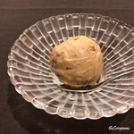 御料理 寺沢 - 小豆のｱｲｽｸﾘｰﾑ