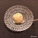 御料理 寺沢 - 小豆のｱｲｽｸﾘｰﾑ